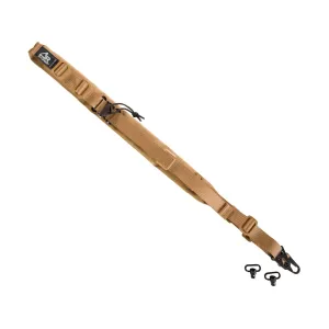 AR-STONER 2 Point Sling Black with QD Swivel Nylon Coyote