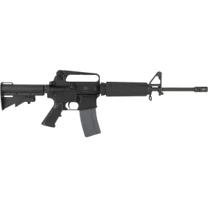 H&R Government Semi Automatic Rifle 5.56x45mm NATO 14.7" Nitride Threaded Barrel Black Frame Black Pistol Grip