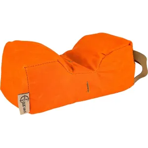 Cole-Tac Revolution Shooting Rest Bag Waxed Canvas UltraLite Light Fill Orange