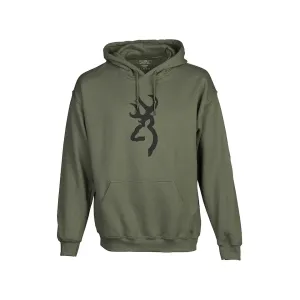 Browning Men's Branded Hoodie Green Medium