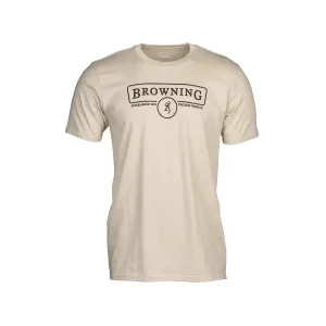 Browning Men's Contour Short Sleeve Crew Neck T Shirt Tan 2XL