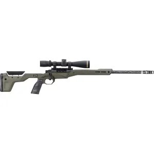 MDT HNT26 Chassis System for Remington 700 Long Action Right Hand Folding ARCA Green