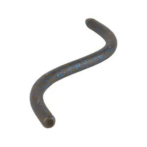 Berkley PowerBait MaxScent Power Wag 9" Worm Smoke Blue Fleck