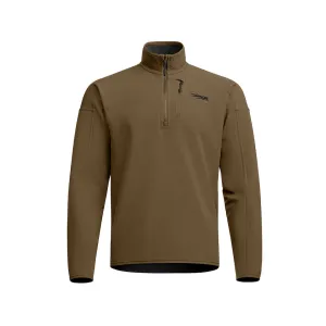 Sitka Gear Men's Alpha Fleece Quarter Zip Shirt Coyote 2XL