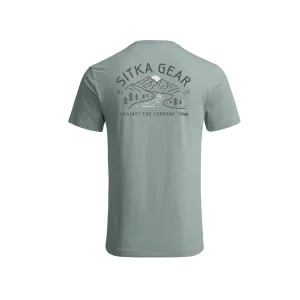 Sitka Gear Men's High Water Short Sleeve Crew Neck T Shirt Surf Blue 2XL