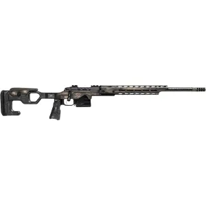 Fierce Firearms MTN Reaper 2.0 Bolt Action Rifle 7mm PRC 20" Carbon Fiber Threaded Barrel Distressed Frame Bronze Folding Stock