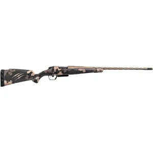 Fierce Firearms Twisted Rogue XP Bolt Action Rifle 6.5 PRC 20" Fluted Smoked Bronze Threaded Barrel Smoked Bronze Frame Sonora Field Stock