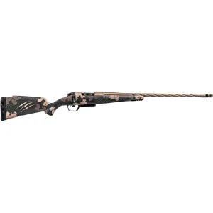 Fierce Firearms Twisted Rogue XP Bolt Action Rifle 6.5 PRC 22" Fluted Smoked Bronze Threaded Barrel Smoked Bronze Frame Sonora Field Stock