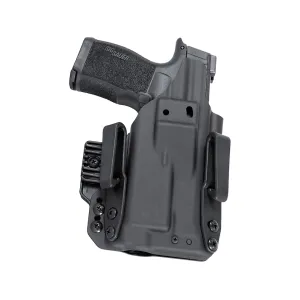 Mission First Tactical Pro Series IWB Holster Ambidextrous Springfield Hellcat with Streamlight TLR-7 Sub Kydex Black