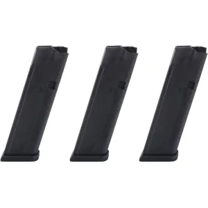 Glock 31 Gen 4 Magazine 357 Sig 15-Round Polymer Black 3PK