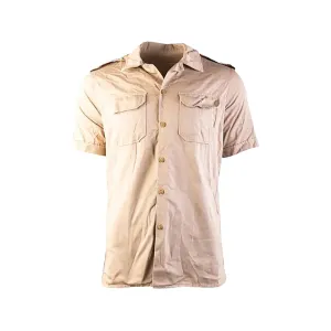 Military Surplus US GI Short Sleeve Service Shirt Grade 2 Khaki 2XL