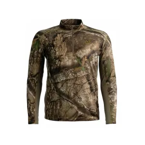 Blocker Outdoors Men's Angatec Performance Quarter Zip Shirt Realtree APX Large