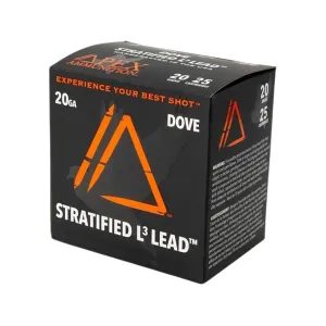 Apex Ammunition Element Dove Stratified 20 Gauge Ammo 3" #7 and #8 Lead Shot 1-1/8 oz Case of 250 (10 Boxes of 25)