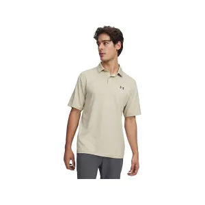 Under Armour Men's Matchplay Short Sleeve Polo Khaki Base/Castlerock Medium