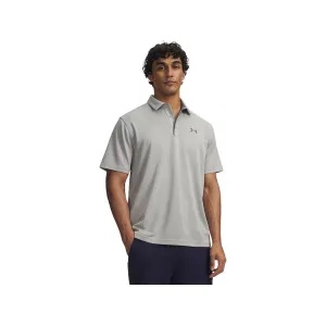 Under Armour Men's Tech Short Sleeve Polo Titanium/Graphite 2XL