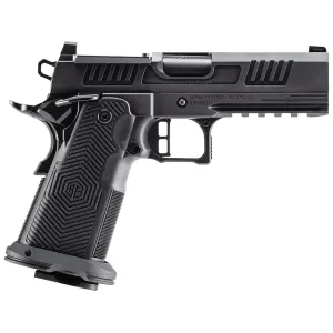 Alpha Foxtrot Romulus 10mm Auto Pistol 4.25" Barrel 18+1 Round Black DLC Slide Black Grip Black Frame