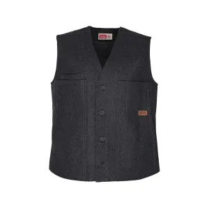 Stormy Kromer Men's Button Vest Charcoal XL