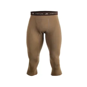 First Lite Men's Wick Boot Top Base Layer Pants Dry Earth Large