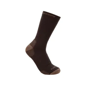 Crispi Boots Men's Ridge Lightweight Crew Socks Brown Medium