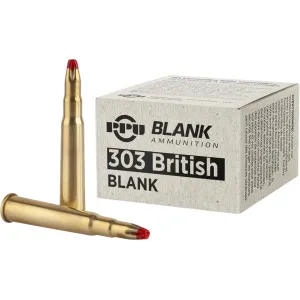 PPU 303 British Blank Ammo Box of 20