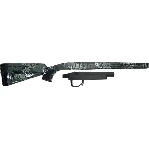 Grayboe Flagstaff Rifle Stock with Mini Chassis System Right Hand Alpine Camo Short Action Remington 700