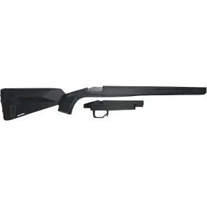 Grayboe Flagstaff Rifle Stock with Mini Chassis System Right Hand Black Short Action Weatherby Vanguard