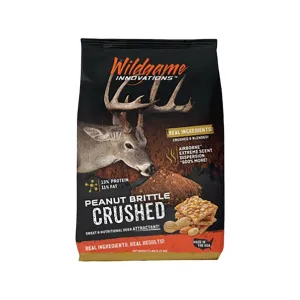 Wildgame Innovations Peanut Brittle Crushed Deer Attractant 5 lb