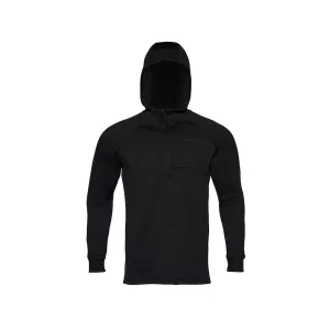 First Lite Men's ThermaGrid Hoodie Black 2XL