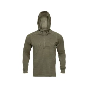 First Lite Men's ThermaGrid Hoodie Morel Large