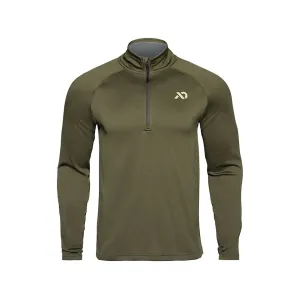 First Lite Men's Approach Quarter Zip Shirt Conifer Large