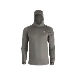 First Lite Men's Wick Hoodie Heather Gray Large