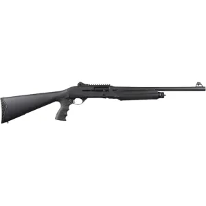 Panzer Arms M2 Tactical Semi Automatic 12 Gauge Shotgun 18.5" Black Barrel Black Pistol Grip