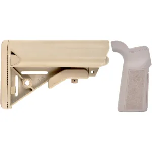 B5 Systems SOPMOD AR-15 Stock with Type 23 Grip Flat Dark Earth
