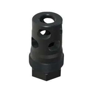 Comstock Armory Compact Muzzle Brake 30 Cal 5/8"-24 Thread