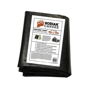 Kodiak Canvas Ground Tarp for 10'x10' Tent