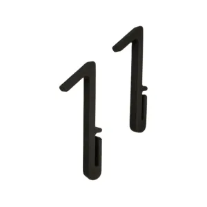Twisted Iron Saddle Latch Hooks