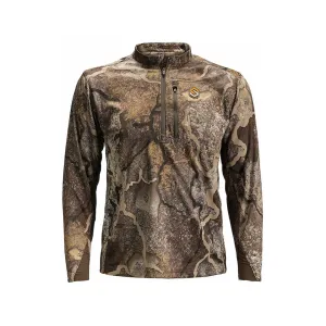 Scent-Lok Men's Savanna Fuse Quarter Zip Shirt Realtree APX Medium