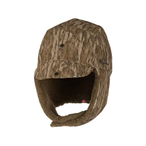 Drake Men's BMF Bomber Hat Mossy Oak Bottomland One Size Fits Most