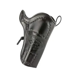 DeSantis Gunhide Doc Holliday Cross Draw OWB Holster Right Hand Colt Single Action Army 3.5", Ruger Vaquero 3.5" Leather Black
