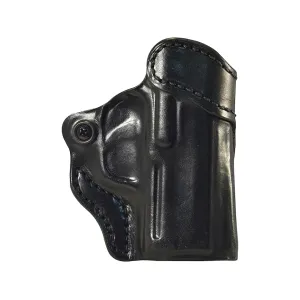 DeSantis Gunhide Criss Cross OWB Holster Right Hand Smith & Wesson Bodyguard 2.0 Leather Black