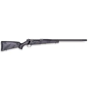 Weatherby Mark V Backcountry TI Bolt Action Rifle 22 Creedmoor 22" Carbon Fiber Threaded Barrel Titanium Frame Carbon Camo Field Stock