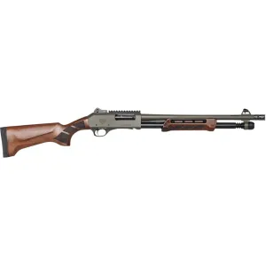 Panzer Arms CQB Tac Pump 12 Gauge Shotgun 18.5" Olive Drab Barrel Walnut Field Stock