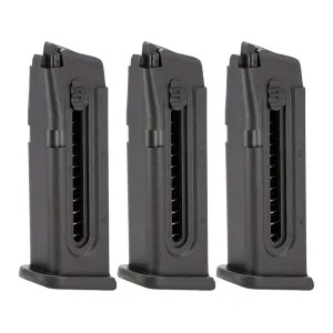 Glock 44 Magazine 22 Long Rifle 15-Round Polymer Black 3PK