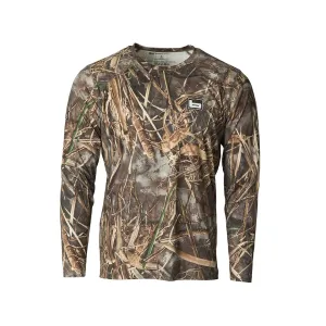 Banded Men's Tech Stalker Long Sleeve Crew Neck Shirt Realtree Max-7 Large