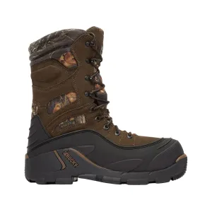 Rocky Men's Blizzard Stalker 8" Waterproof 1200 Gram Insulated Hunting Boots Leather/Synthetic Brown/Mossy Oak Break-Up 13 D