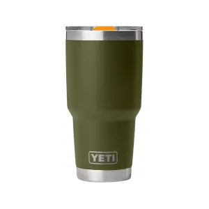YETI Rambler 30 oz Vacuum Insulated Tumbler with Magslider Lid Open Country