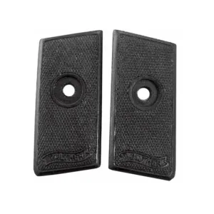 Vintage Gun Grips for Walther #8 with Banner Polymer Black