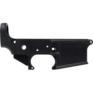 Faxon FF-15 XRS Forged AR-15 Stripped Lower Receiver Anodized Black