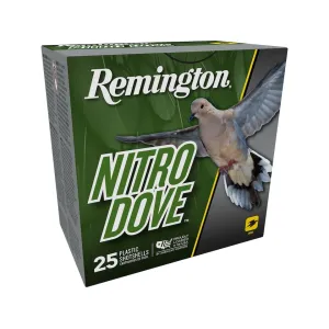 Remington Nitro Dove 20 Gauge Ammo 2-3/4" #8 Lead Shot 1 oz Box of 25