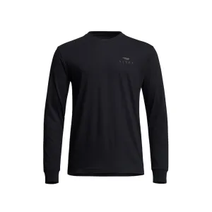 Sitka Gear Men's Antler Evo Long Sleeve Crew Neck T Shirt Sitka Black XL